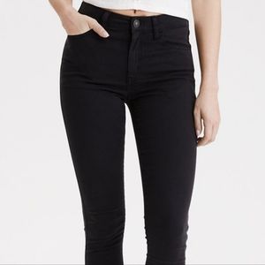 American Eagle Black Skinny Jeans